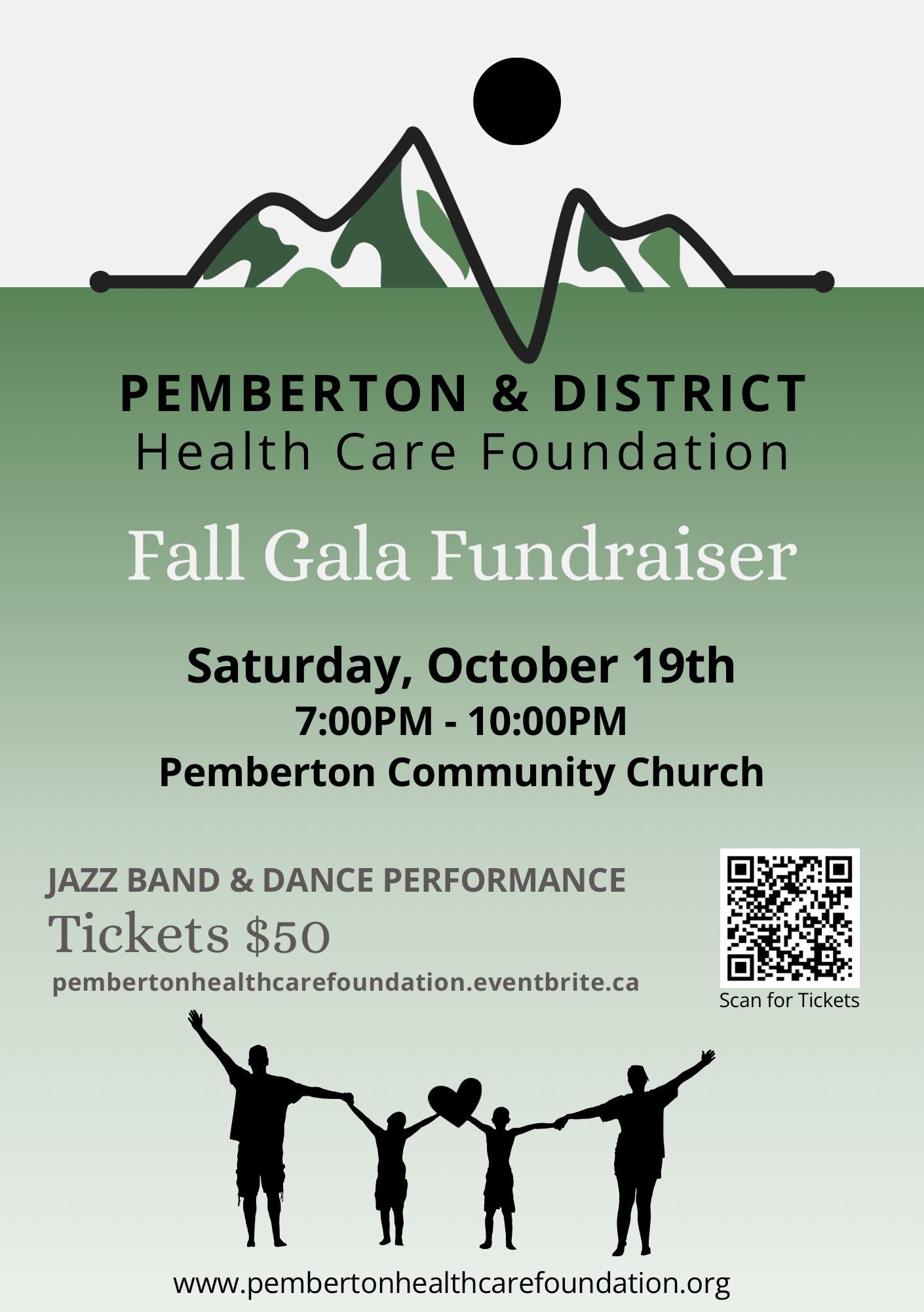 Fall Gala Fundraiser poster, Oct 19 2024